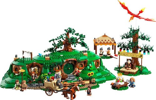 Auenland mit figur herr der - figur,
