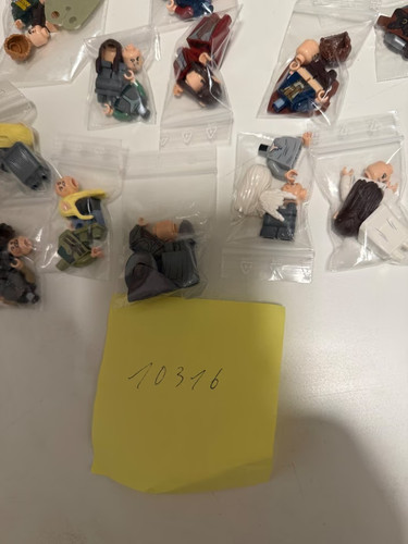 Kompletten satz lego figuren - satz,