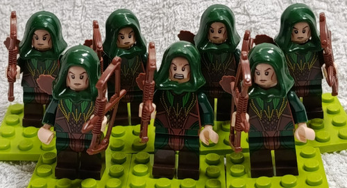 Wald elben hobbit herr der - 7x,