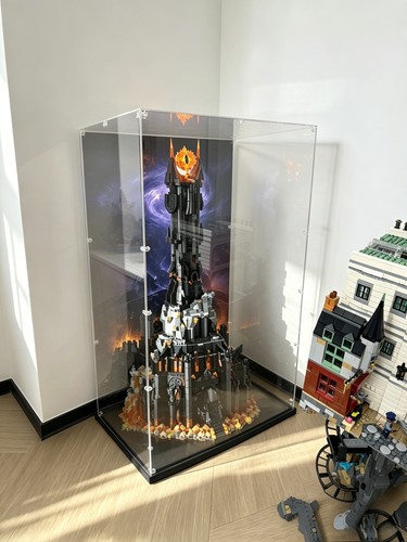Transparenter acryl vitrine - transparenter,